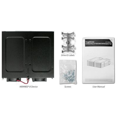 9. ICY Dock ToughArmor MB998SP-B - Storage Case - 6.4 cm (2.5") - Matte