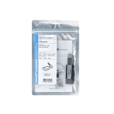 Smartkeeper HMD04PKGY Port Blocker Port Blocker + HDMI Dongle Gray 1 pc.