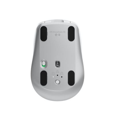 6. Logitech MX Anywhere 3S Pale Grey Mouse
