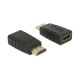 DeLOCK 63320 Cable Adapter 1 x HDMI-A 19 pin Black