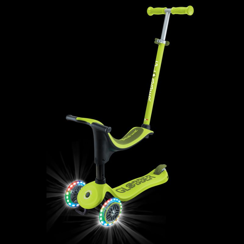 5. Three-wheeled scooter with a ride-on seat GO•UP SPORTY LIGHTS (452-606-4 S)
