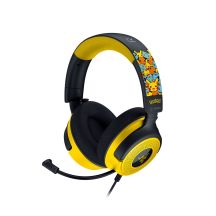 Razer Kraken V4 X Pokemon Headset Wired Headband Gaming USB Type-C / USB Type-A Black, Yellow