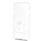 4. Karl Lagerfeld Choupette Fun iPhone Xs Max Case - Transparent
