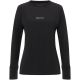 4. Women's SUPER.NATURAL Windbreaker LS Long-Sleeve Shirt, Black