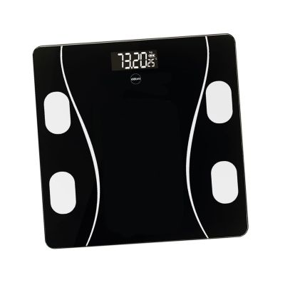 4. ELDOM SMART PERSONAL SCALE TWO610 ILIIE UP TO 180 KG, BMI, BMR, LBM INDEX APPLICATION COMPATIBLE WITH ANDROID AND