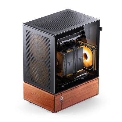 12. Jonsbo T7 PC Case, Midi-Tower, mATX, Tempered Glass