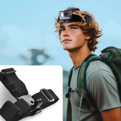 3. Tech-Protect GA100 Head Mount for GoPro / DJI - Black