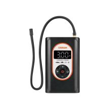 12V, 8.3 bar compressor - rechargeable tire pump with digital backlit display
