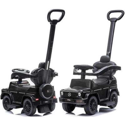 RIDE-ON CAR WALKER PUSHER MERCEDES BENZ BLACK