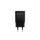 3. NATEC CHARGER RIBERA GAN 1X USB-A + 1X USB-C 30W BLACK NUC-2141