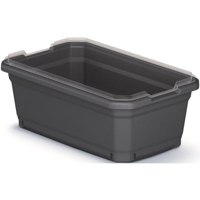 10. STANDING GREENHOUSE SEEDBED RESPANA SET ECOLINE 74.6x77.7x36.8CM ANTHRACITE