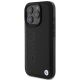 2. BMW Leather Hot Stamp MagSafe iPhone 16 Pro Max Case - Black