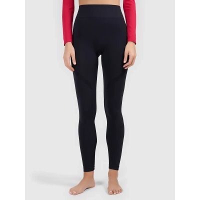 Seamless thermal ski underwear with a quick-drying finish – women’s 4F leggings 4FWAW26USEAF325-20S