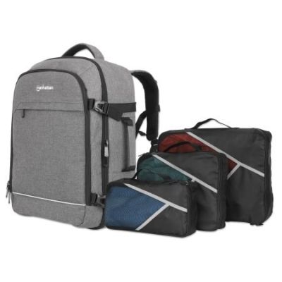 Manhattan 440370 Laptop Bag 43.9 cm (17.3") Backpack Gray