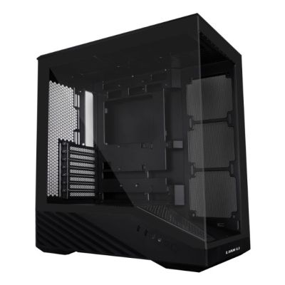 2. Lian Li Vector V100 PC Case, Midi-Tower, ATX, RGB, Tempered Glass