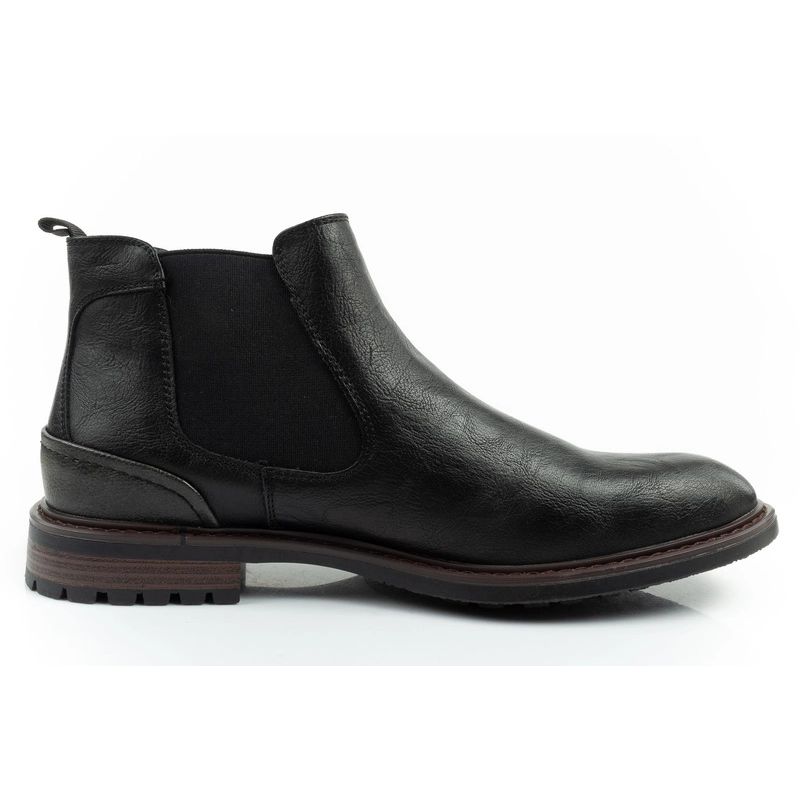 13. Wrangler Randy men's shoes Chelsea boots elegant fashionable slip-on black
