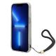 4. Guess GUOHCP14SHFLSB iPhone 14 6.1 "blue / blue hardcase Flower Strap