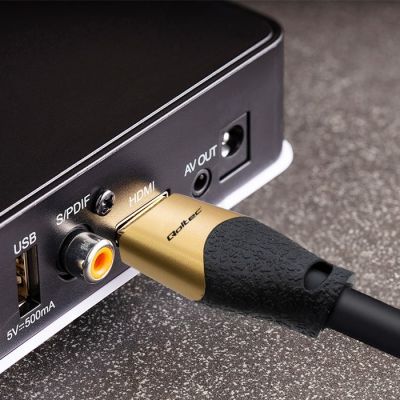 14. QOLTEC HDMI CABLE V2.1 ULTRA HIGH SPEED 8K | 60HZ | 28AWG | GOLD | 3M