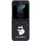 2. Karl Lagerfeld Saffiano Monogram Choupette Pin case for Samsung Galaxy Z Flip 5 - black
