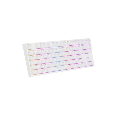 11. GENESIS Thor 404 TKL Keyboard Gaming USB QWERTY American International White