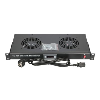 7. Extralink | Fan Panel | 19", 2 fans, with thermostat