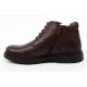 3. Lee Cooper men's shoes elegant brown leather insulated ankle boots