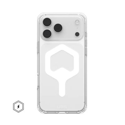 2. Urban Armor Gear Plyo Cell Phone Case 17.5 cm (6.9") Clear, White