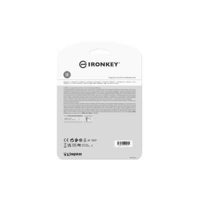 4. Kingston IronKey Locker+ 50 USB Flash Drive 64GB USB Type-A 3.2 Gen 1 (3.1 Gen 1) Silver