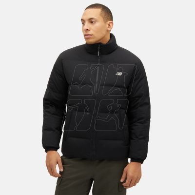 New Balance Down Jacket M MJ34324BK