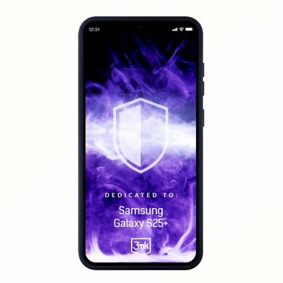 12. 3mk Smoke MagCase for Samsung Galaxy S25+ - Black