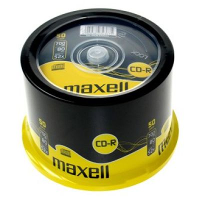 MAXELL CD-R 700 MB 52x80 min, blister, disc 50 pieces