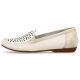 13. Rieker W RKR658 comfortable leather openwork shoes, beige