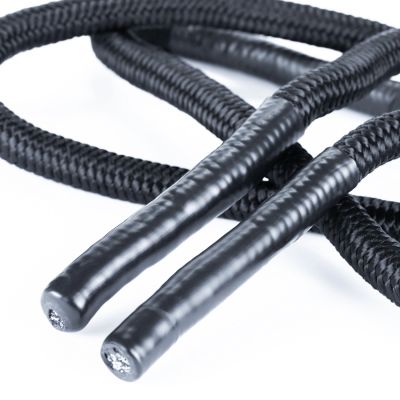 7. Heavy training jump rope made of 25 mm rope, length 270 cm
