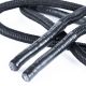 7. Heavy training jump rope made of 25 mm rope, length 270 cm