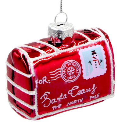 3. GLASS BALL FORM LETTER TO SANTA CLAUS - SNOWMAN