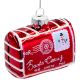 3. GLASS BALL FORM LETTER TO SANTA CLAUS - SNOWMAN