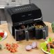 8. Air Fryer ZELMER ZAF900 5.5l Dual with double basket