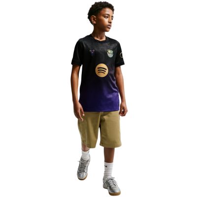 8. Nike FC Barcelona Stadium Away 2026/27 Kids' Jersey Purple-Black II1674 505