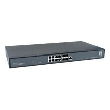 LevelOne XEL-1291 Managed L3 10G Ethernet (100/1000/10000) 1U Black
