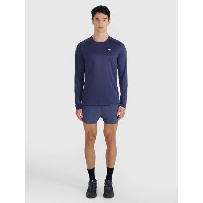 7. Men's quick-drying running longsleeve 4F 4FWSS25TFLOM326-22S