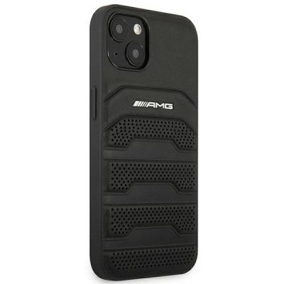 4. Mercedes AMG Debossed Lines Case for iPhone 13 / 14 / 15 - Black