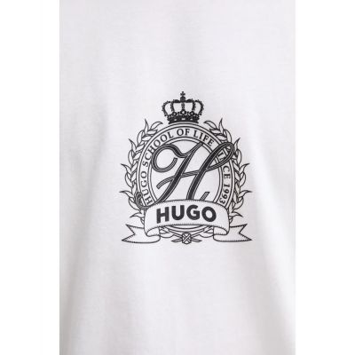 3. HUGO Daminor T-shirt white (50538246-100)