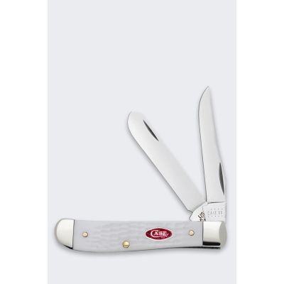 Case SparXX Mini Trapper SS White Pocket Knife