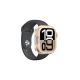 4. AmazingThing Titan Pro Metal Case for Apple Watch 11 46mm Aluminum - Gold