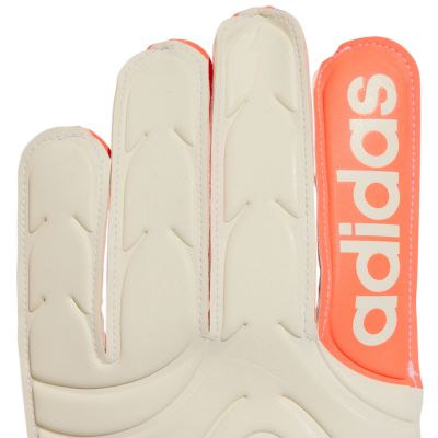 4. adidas Copa Glove Club goalkeeper gloves white and orange JN5339