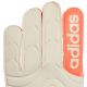 4. adidas Copa Glove Club goalkeeper gloves white and orange JN5339