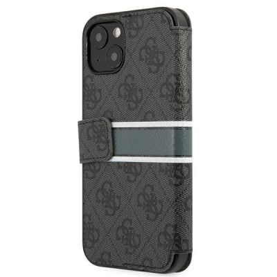 4. Guess GUBKP13S4GDGR iPhone 13 mini 5.4" grey/grey book 4G Stripe