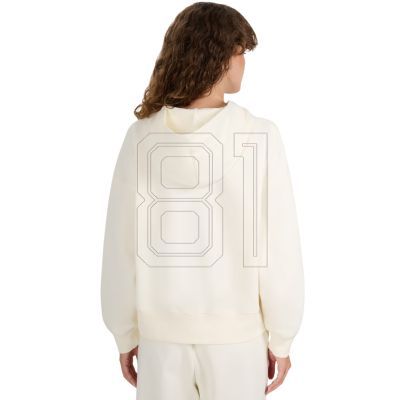 3. Women's sweatshirt 4F F1887 cream 4FWAW25TSWSF1887 12S