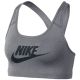 2. Nike Futura Swoosh Sports Bra Gray 899370 091