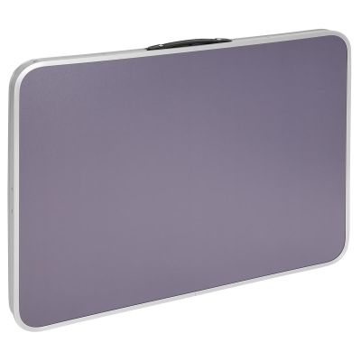 16. FOLDABLE CAMPING TABLE 75X55X25-59CM GRAY